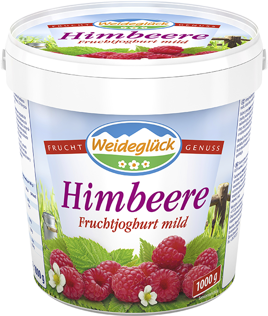 ماست تمشک ملایم 